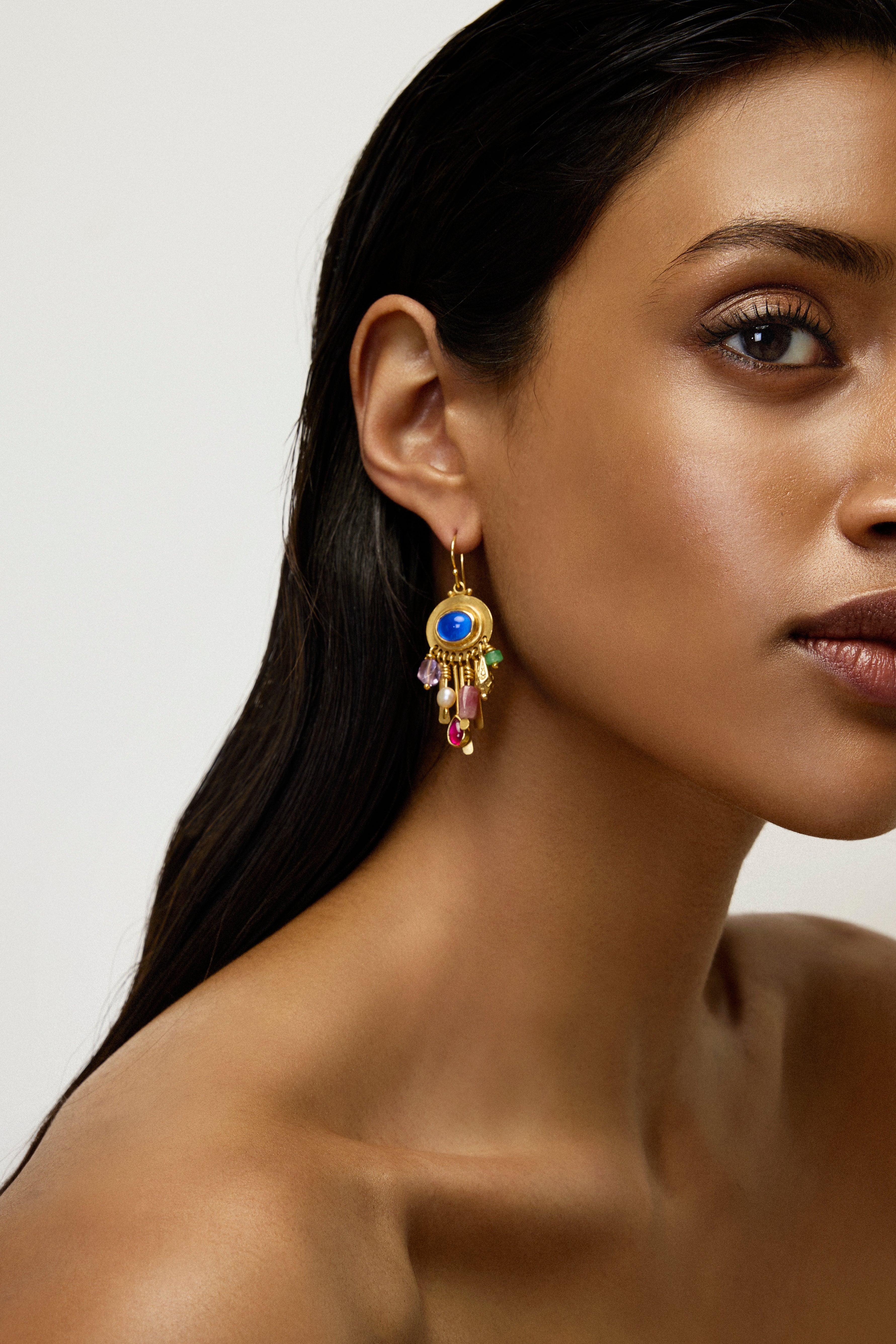 Nomad Spirit Earrings | Blue