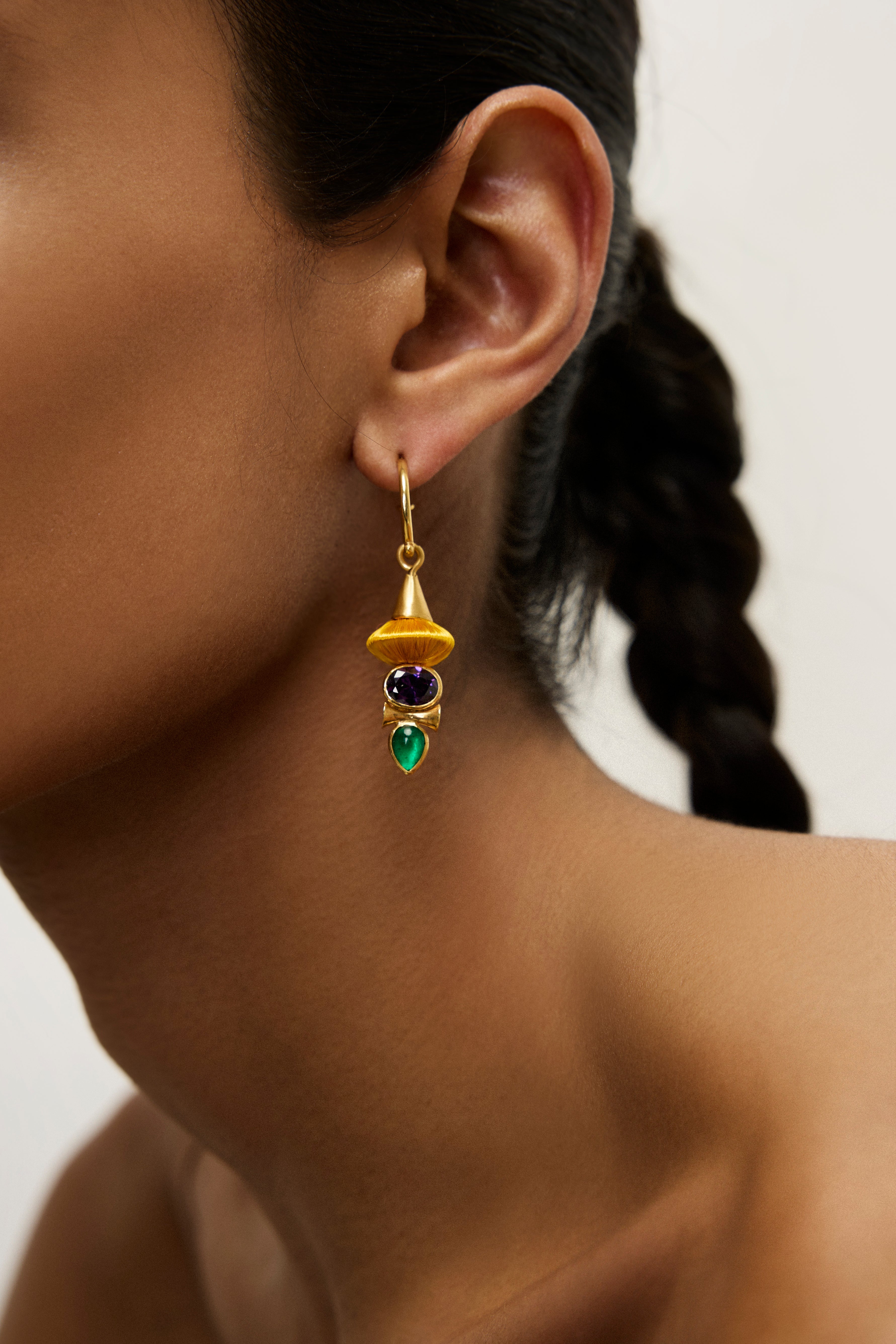 Happy Trinity Hoops | Yellow