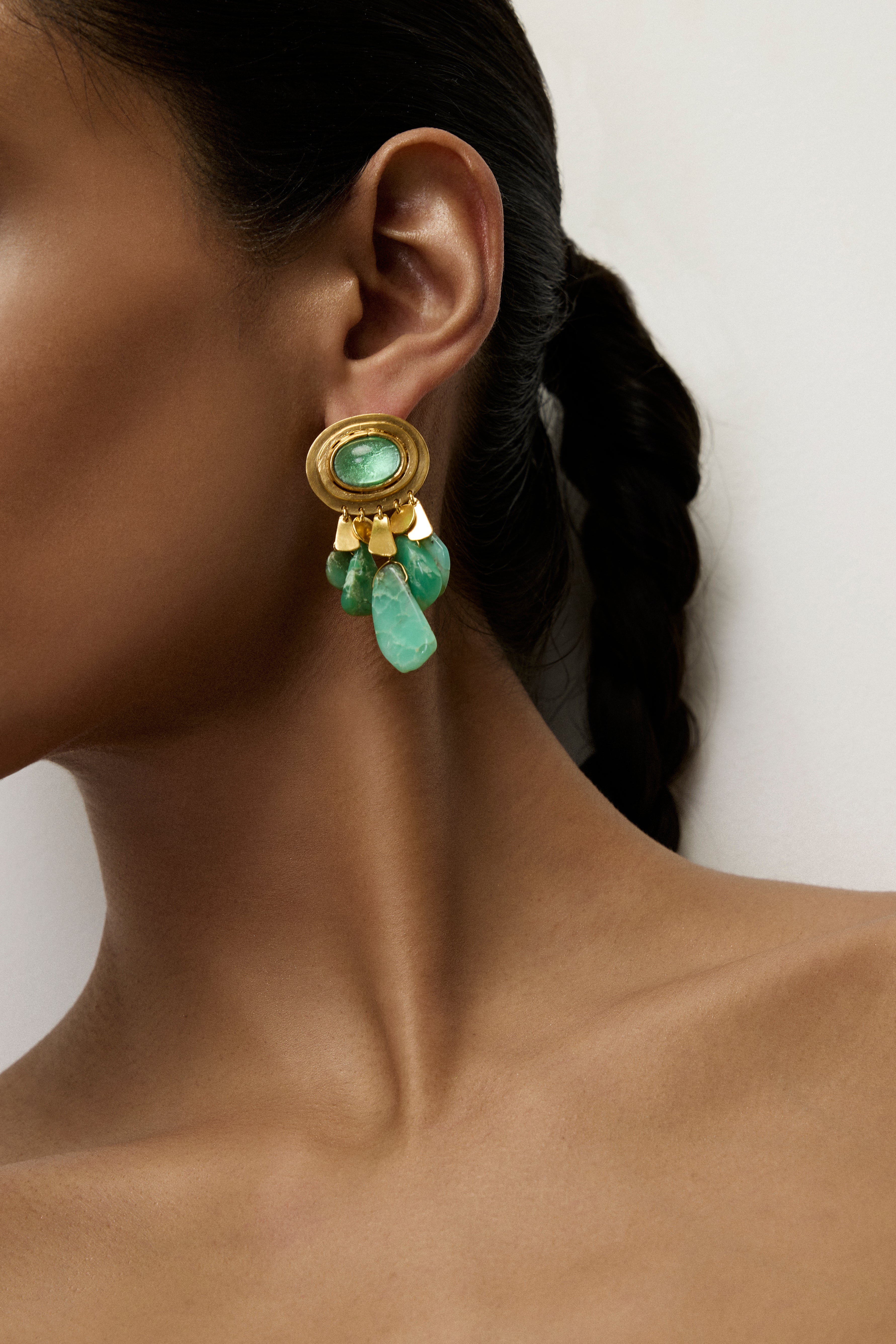 Verte Chandelier Earrings