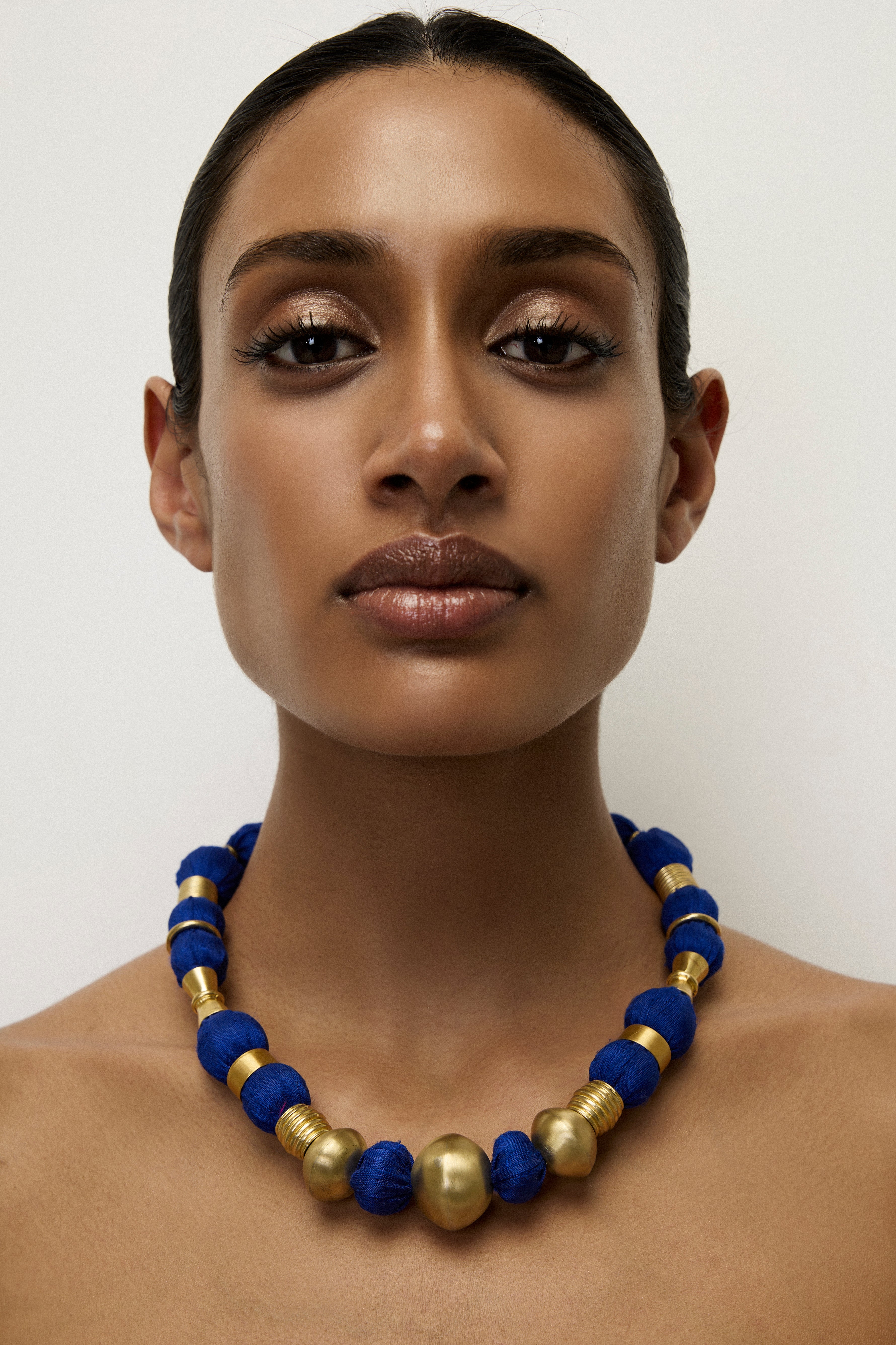 Silda Necklace | Blue