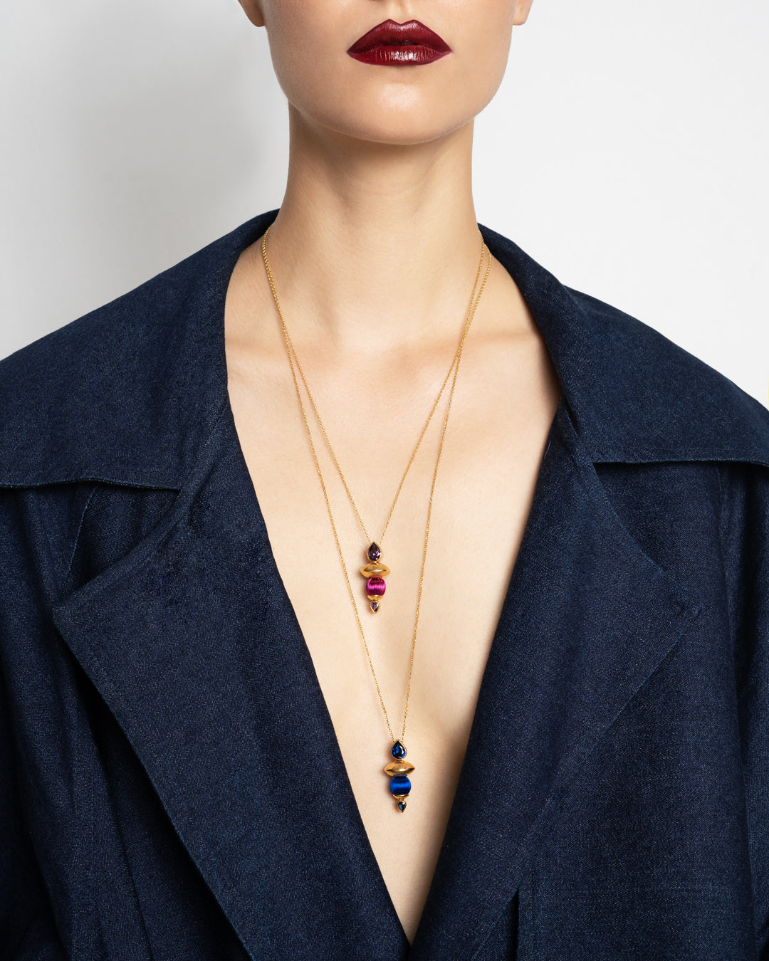 Harmonia Necklace | Purple