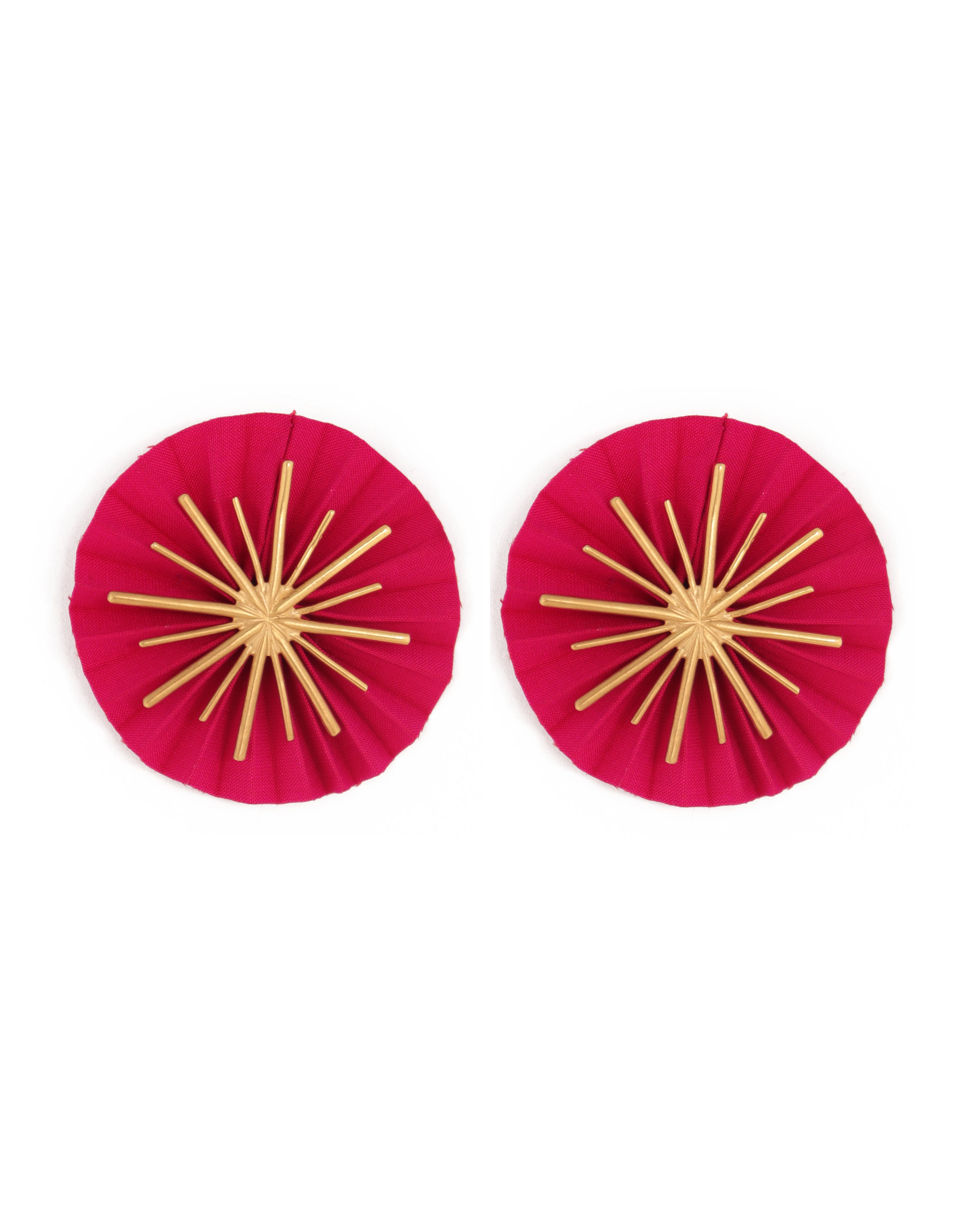 Star Earrings | Fuchsia