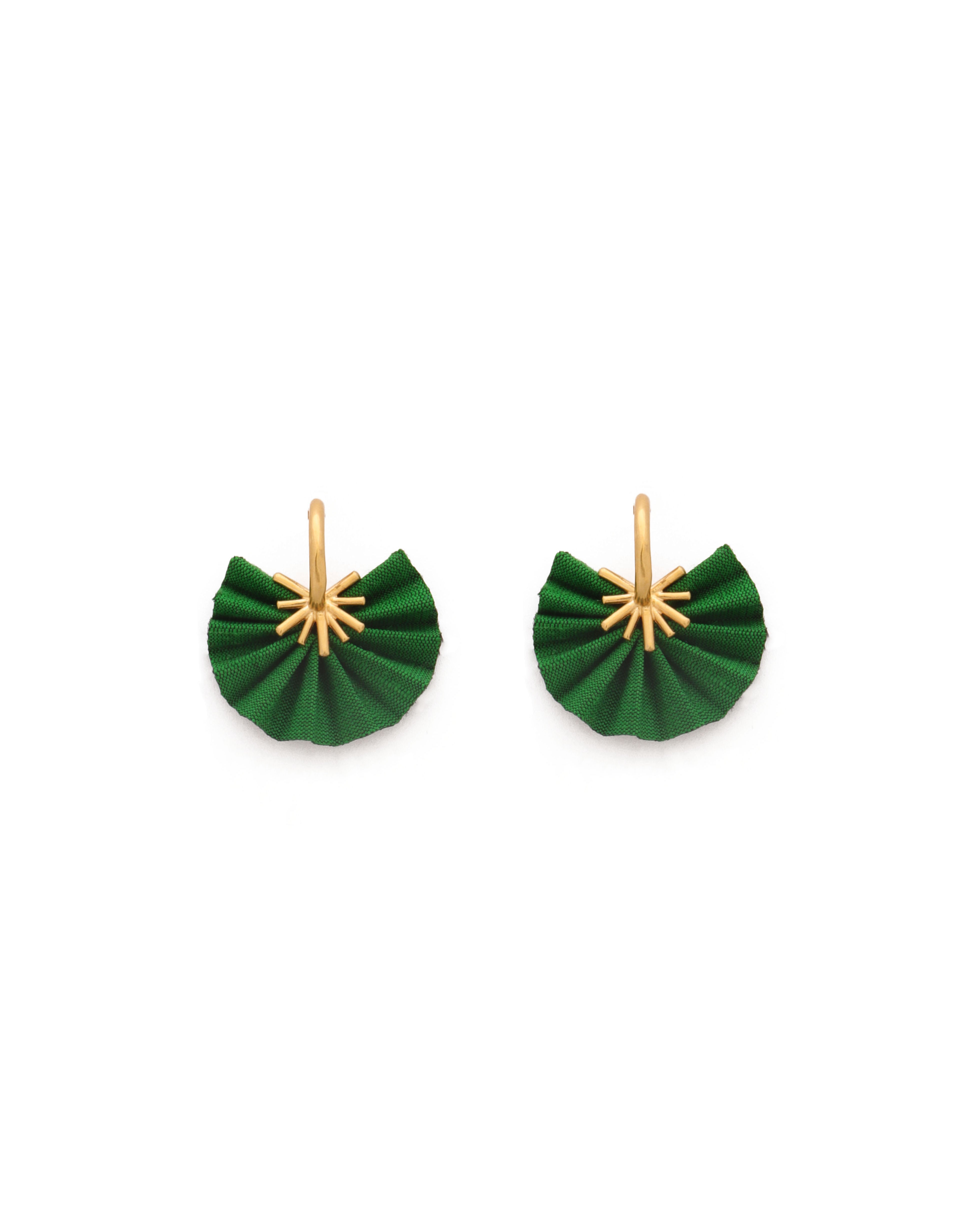 Sparkle Fan Hoops |Green