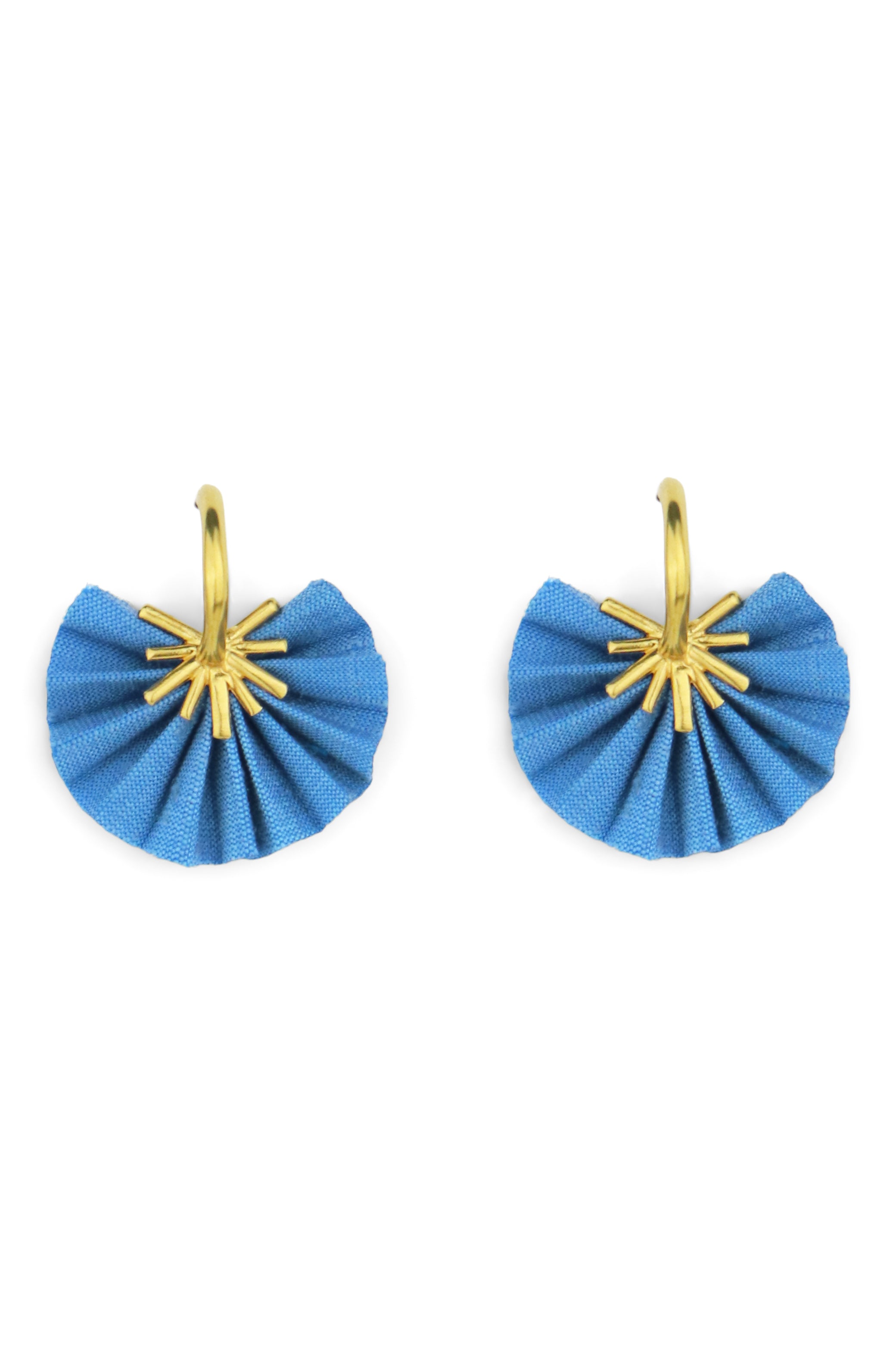 Sparkle Fan Hoops | Sky Blue