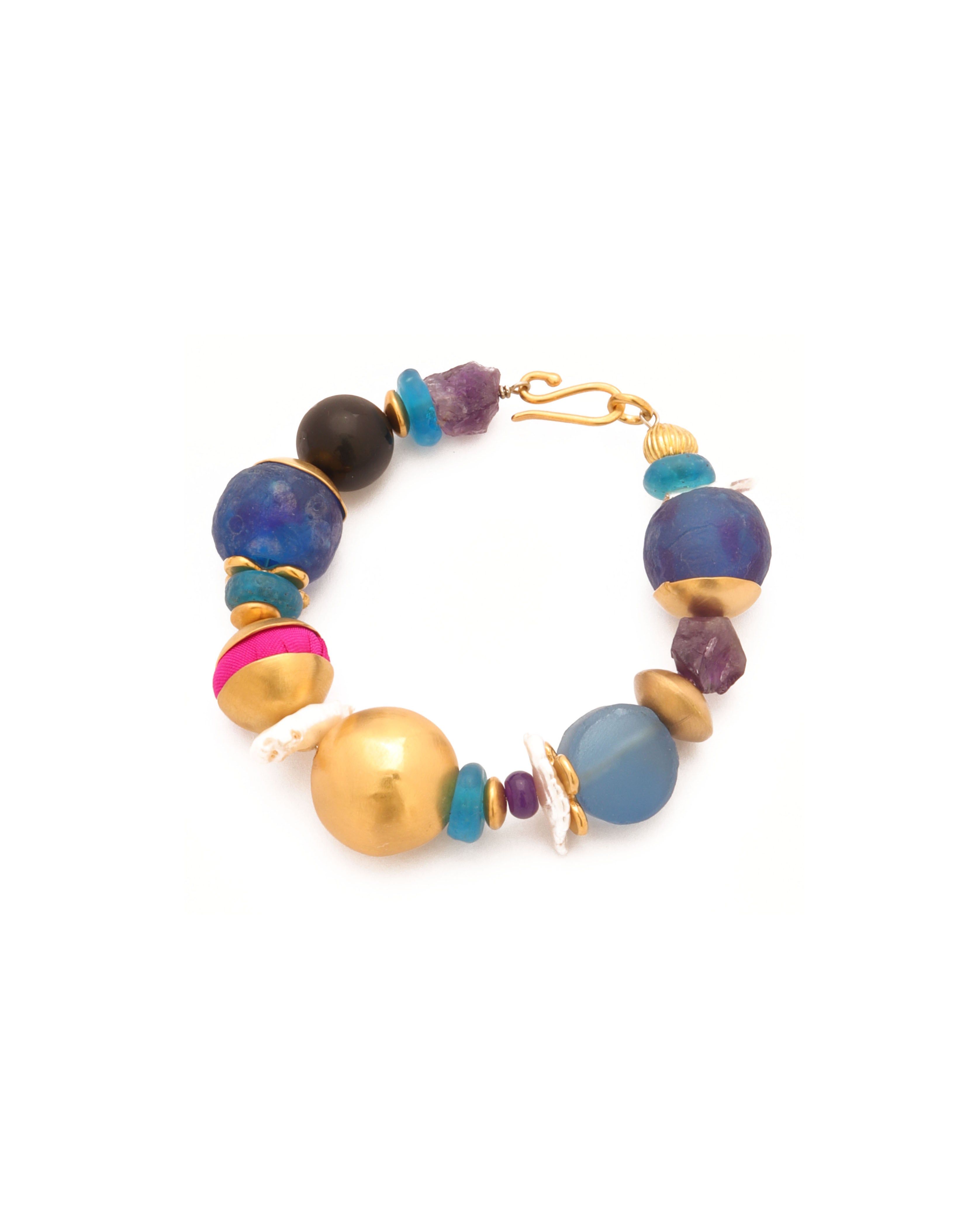 Aurora's Colours Bracelet | Blue & Pink