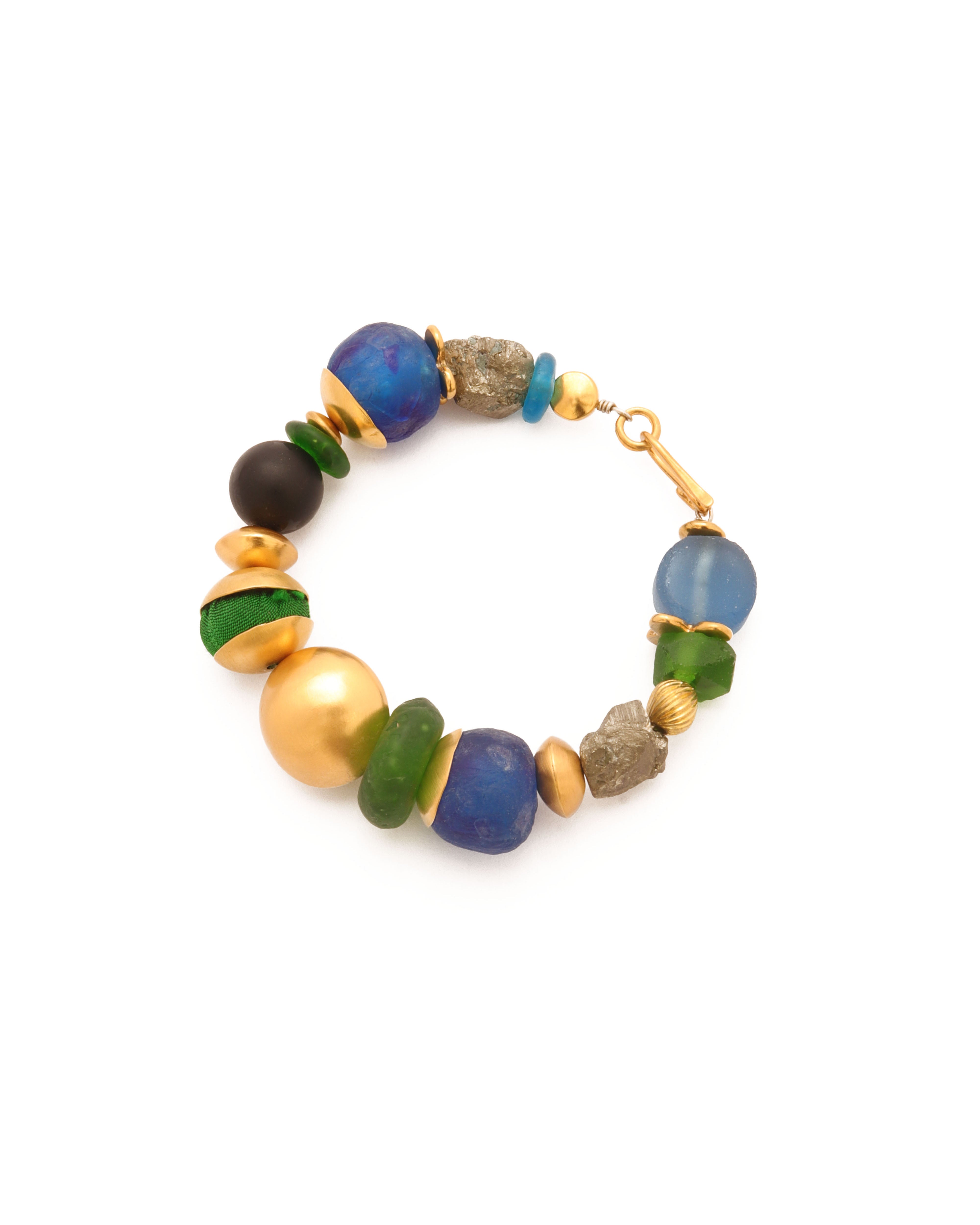 Aurora's Colours Bracelet | Green & Blue