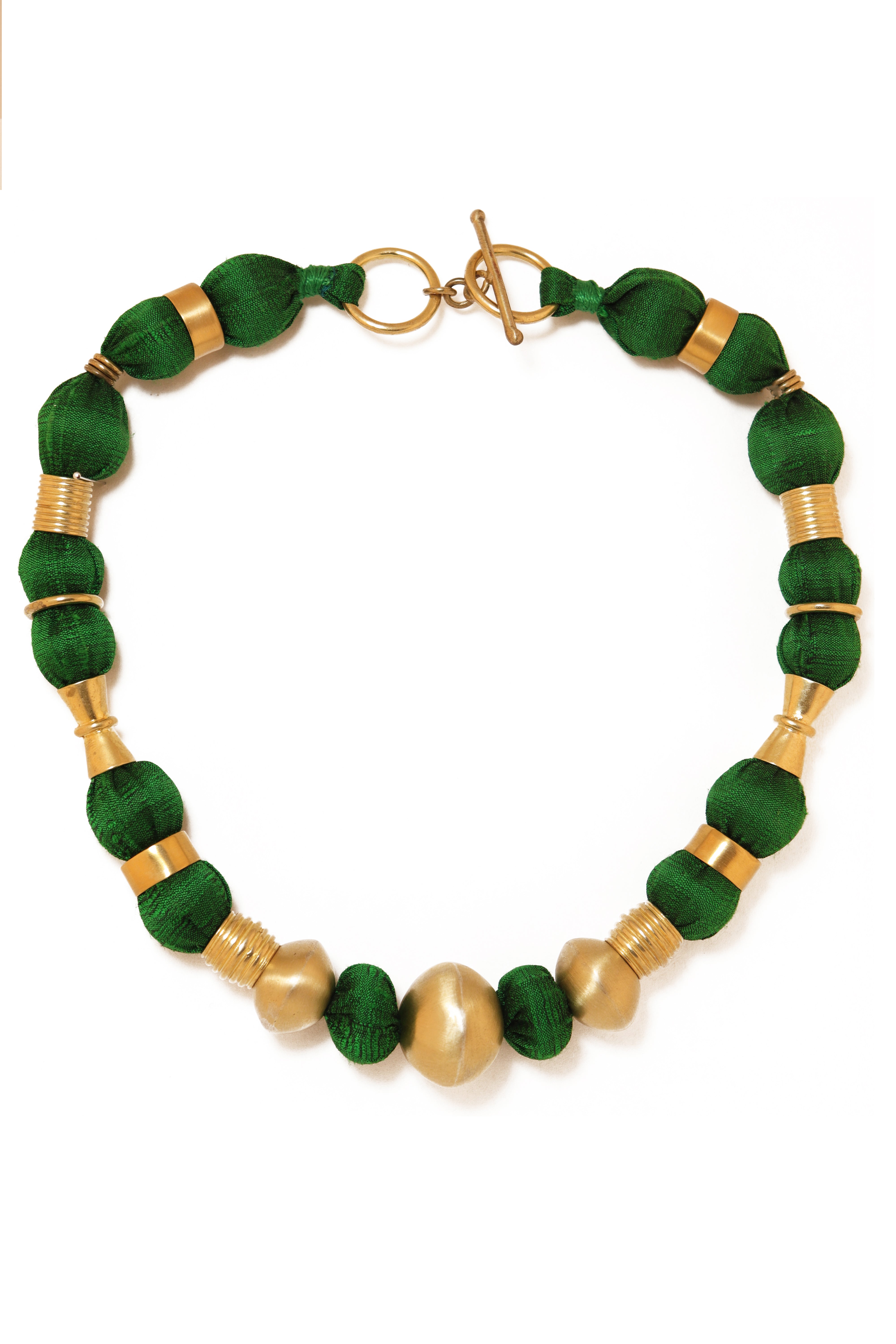 Silda Necklace | Emerald Green