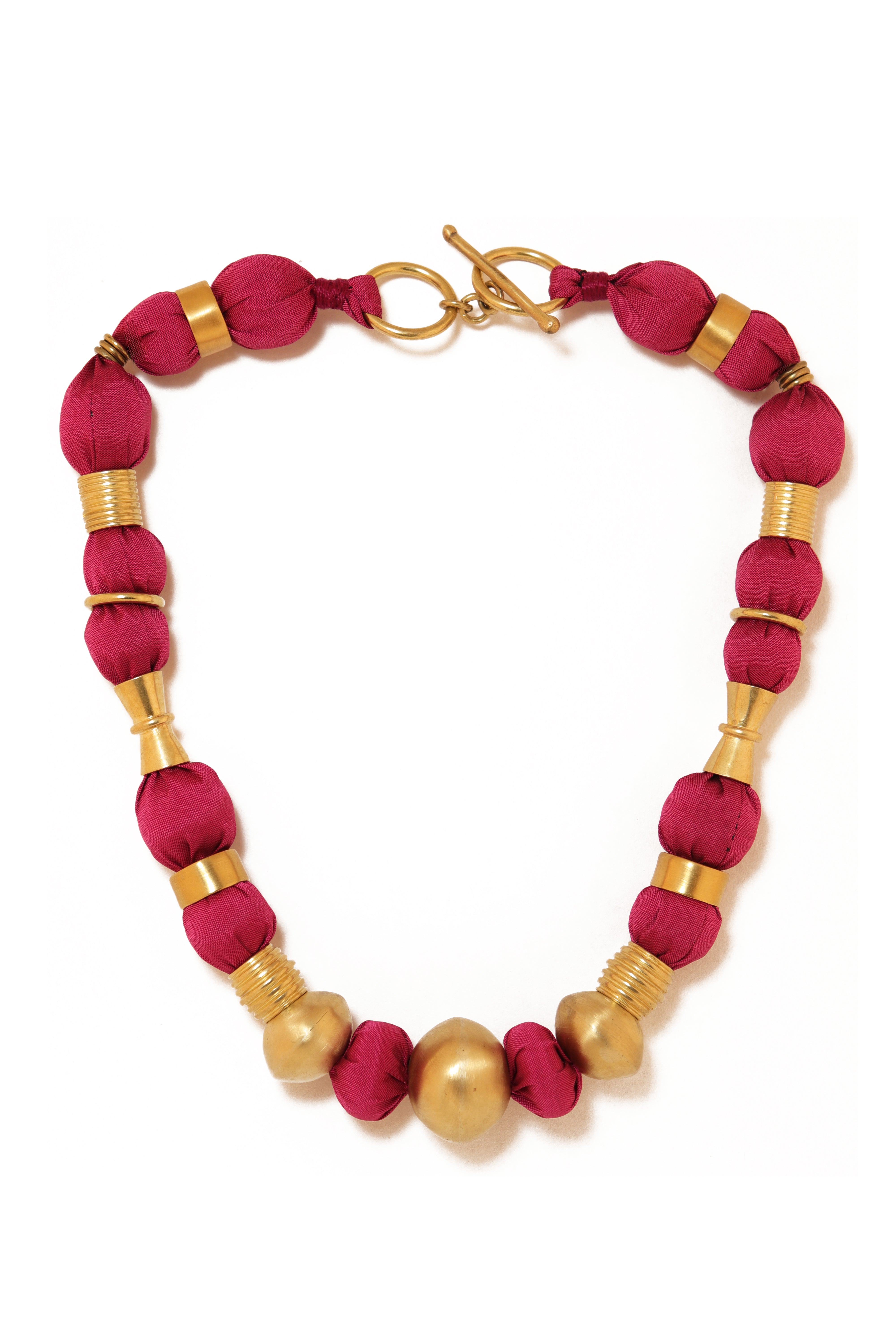 Silda Necklace | Fuchsia