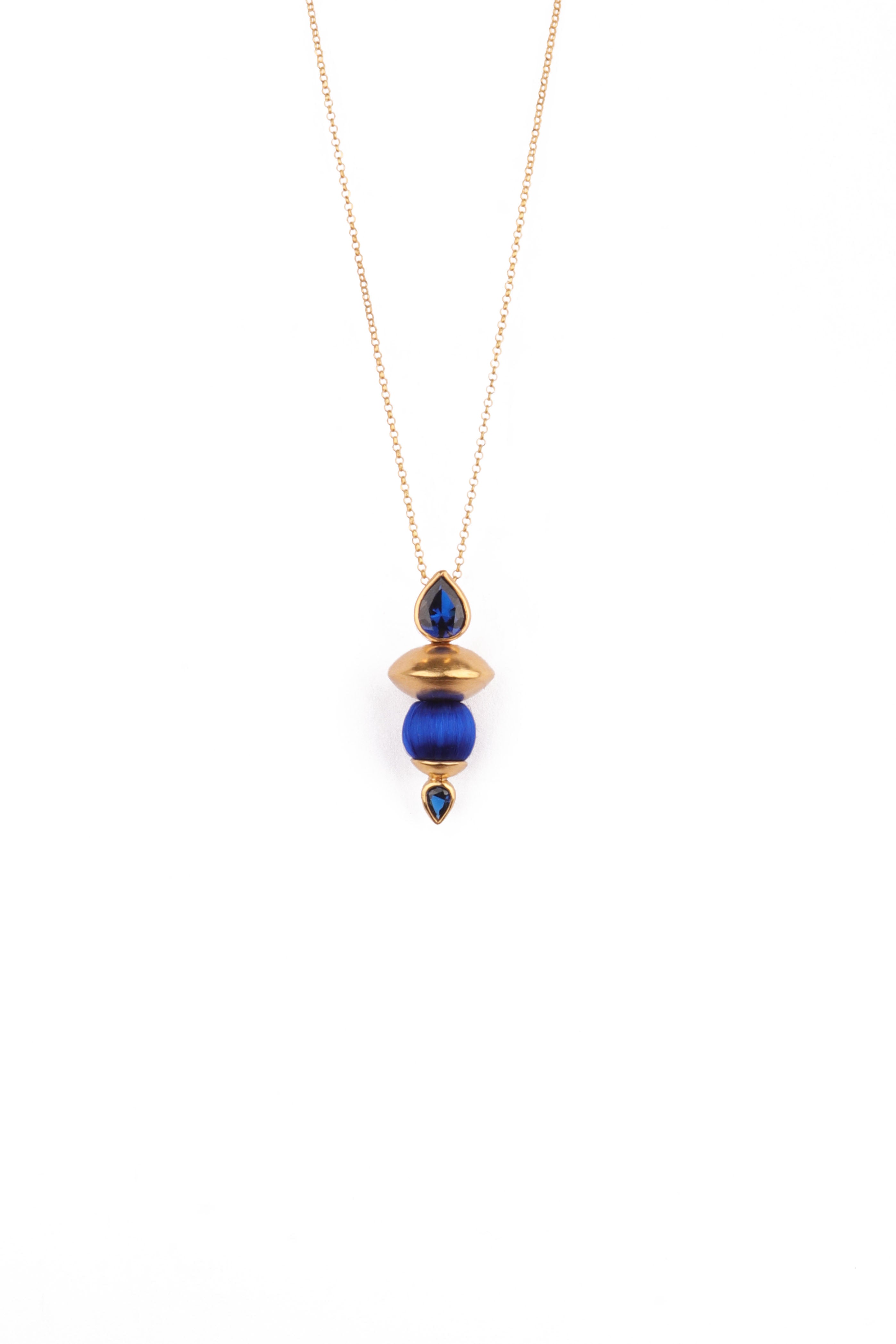 Harmonia Necklace | Blue