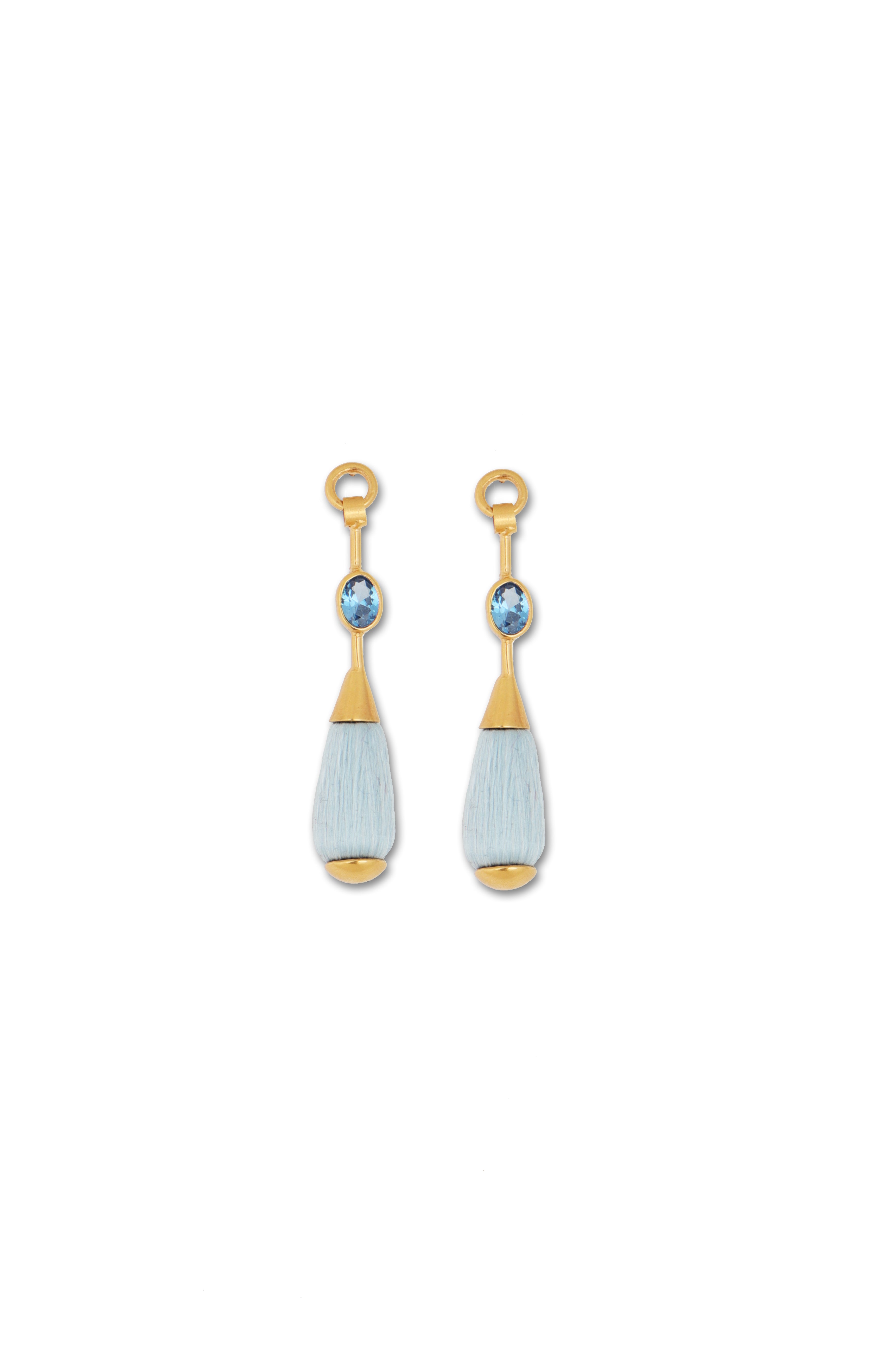Lume Earrings | Light Blue