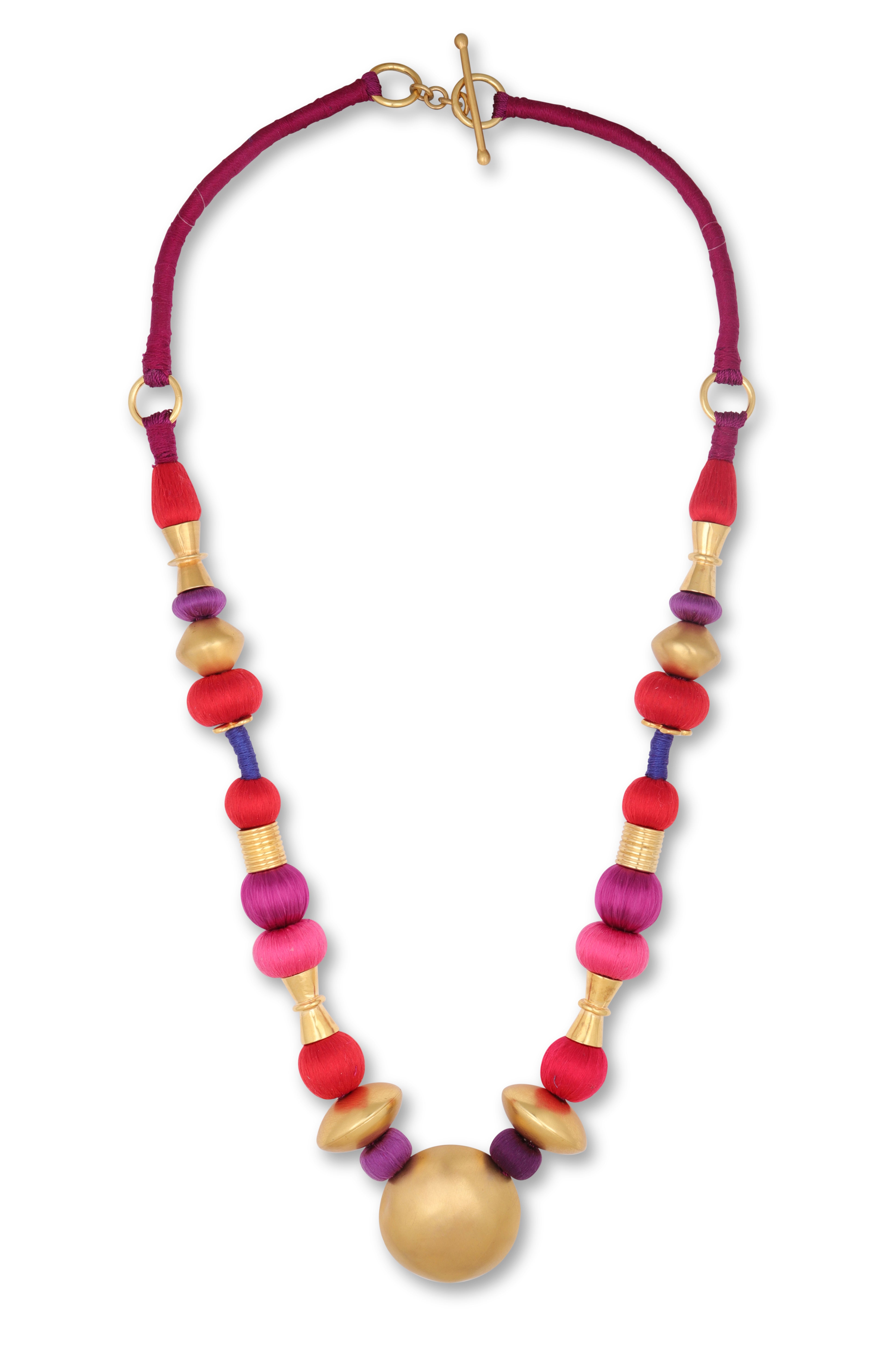 Noya Necklace | Red