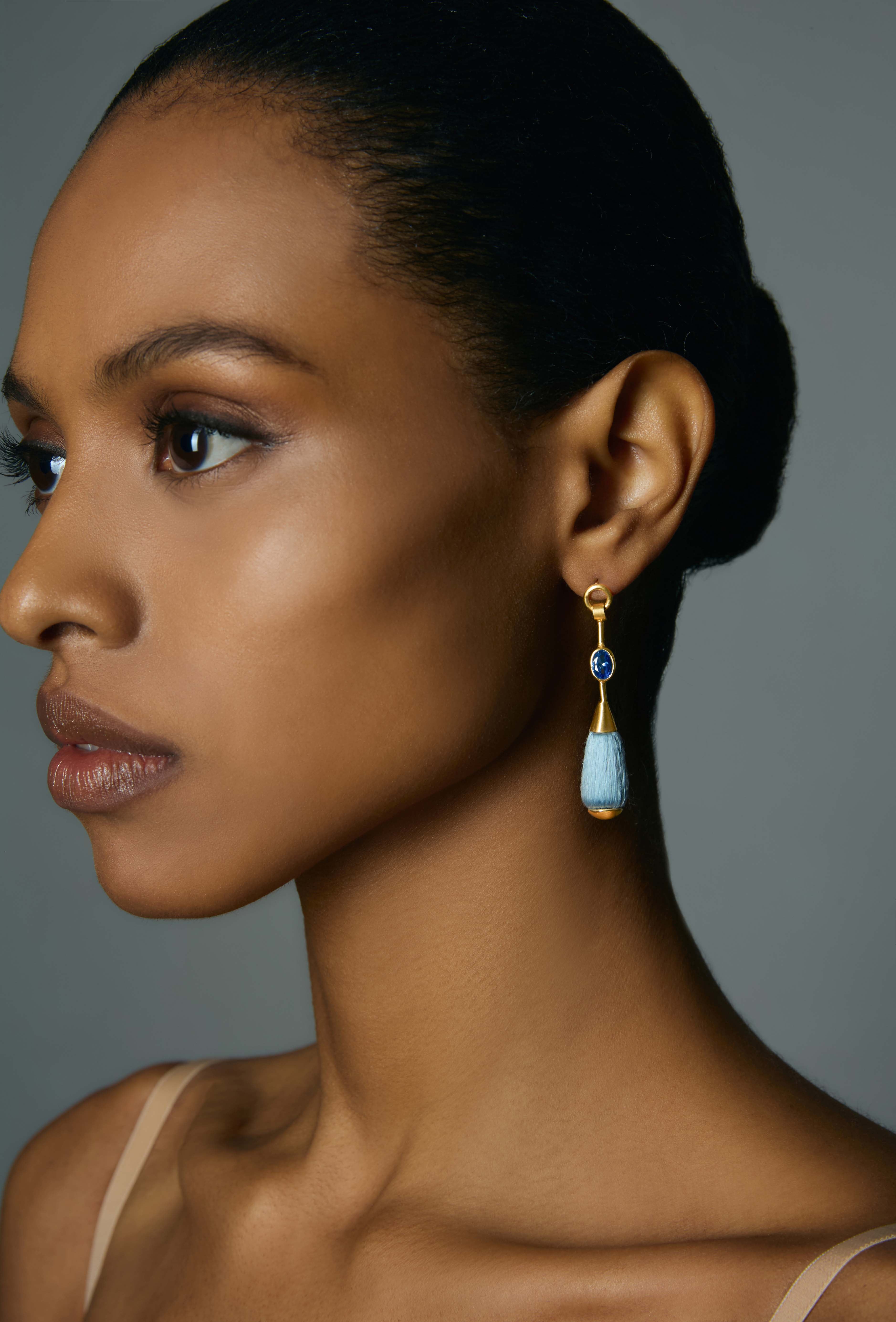 Lume Earrings | Light Blue