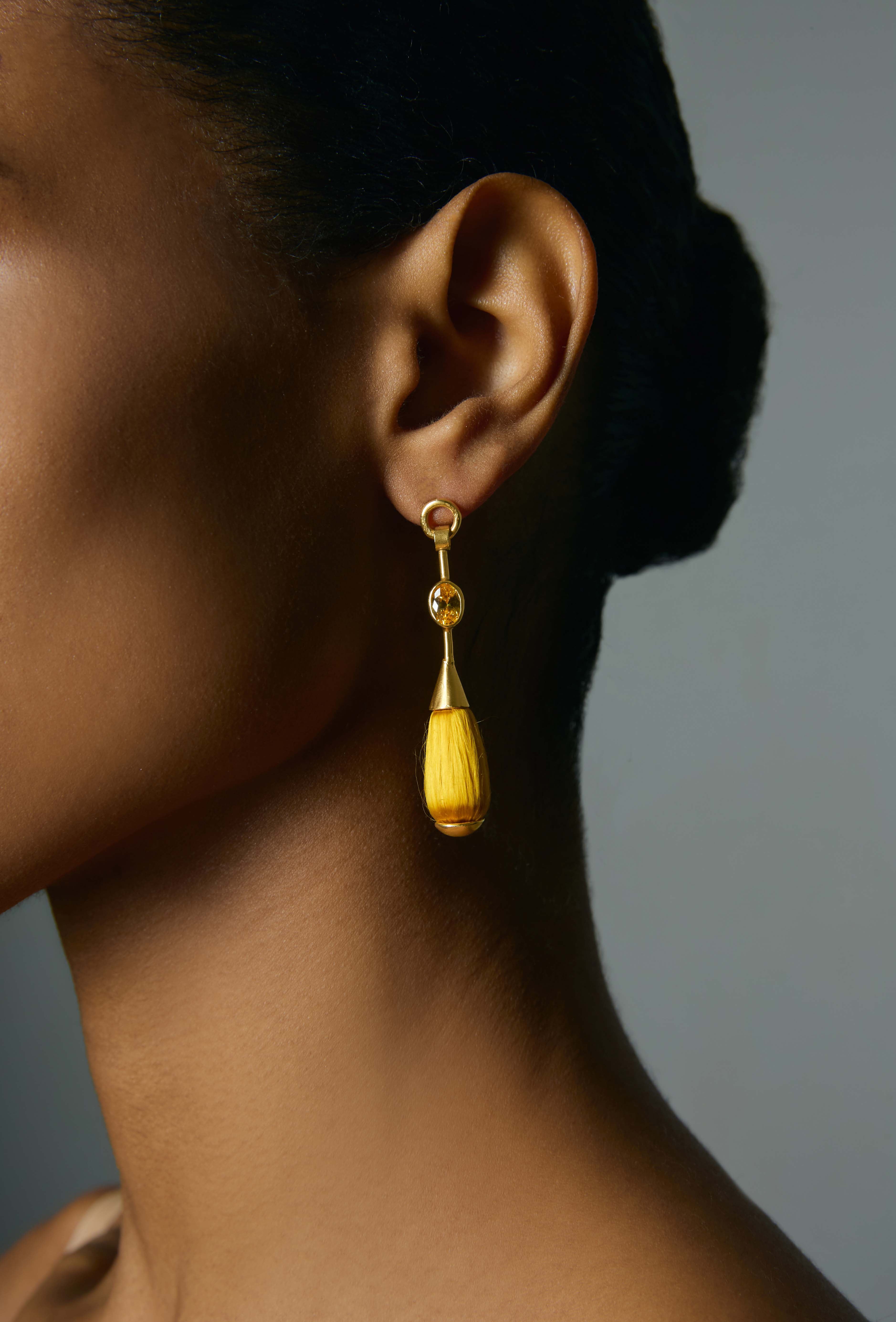 Lume Earrings | Yellow