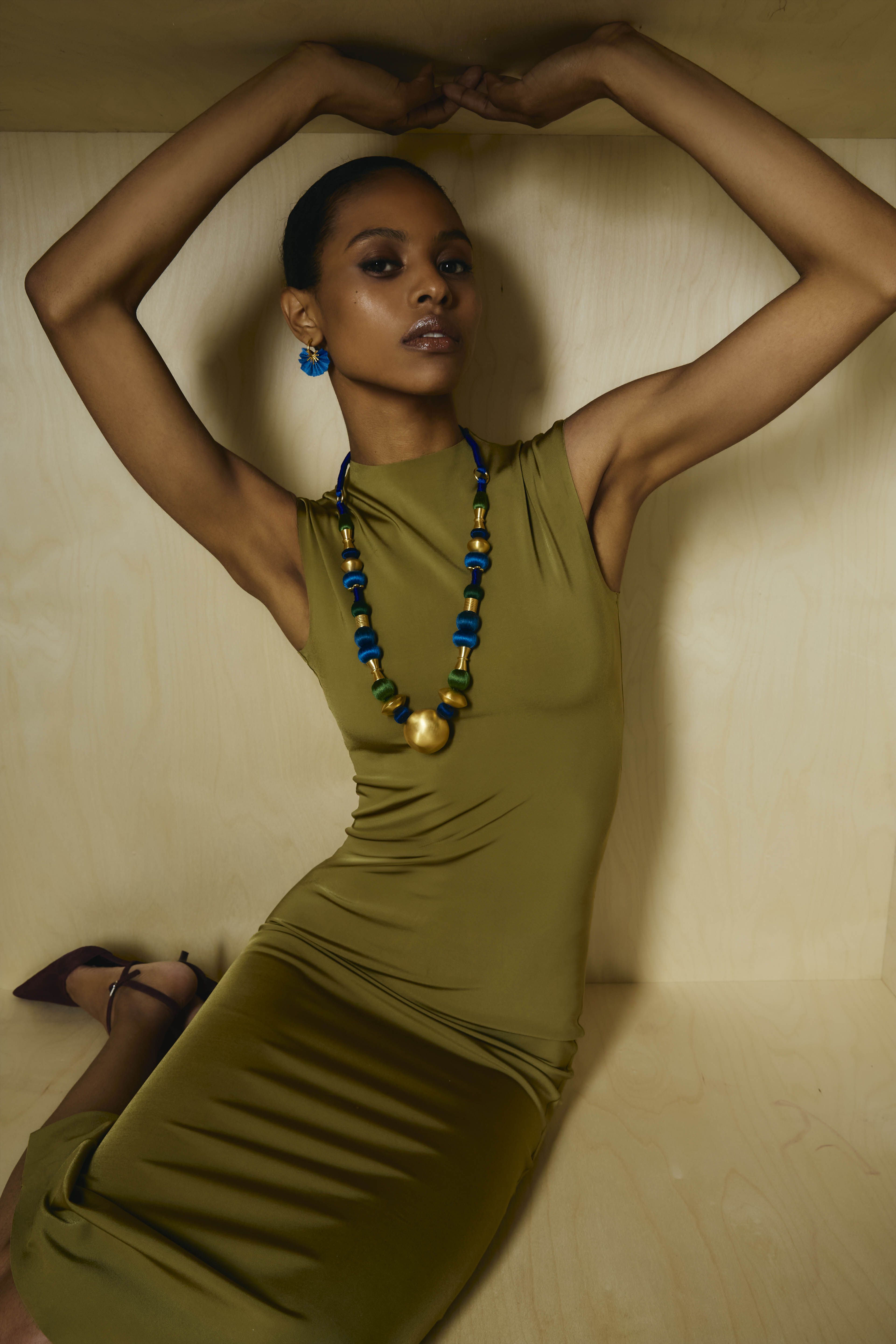 Noya Necklace | Blue