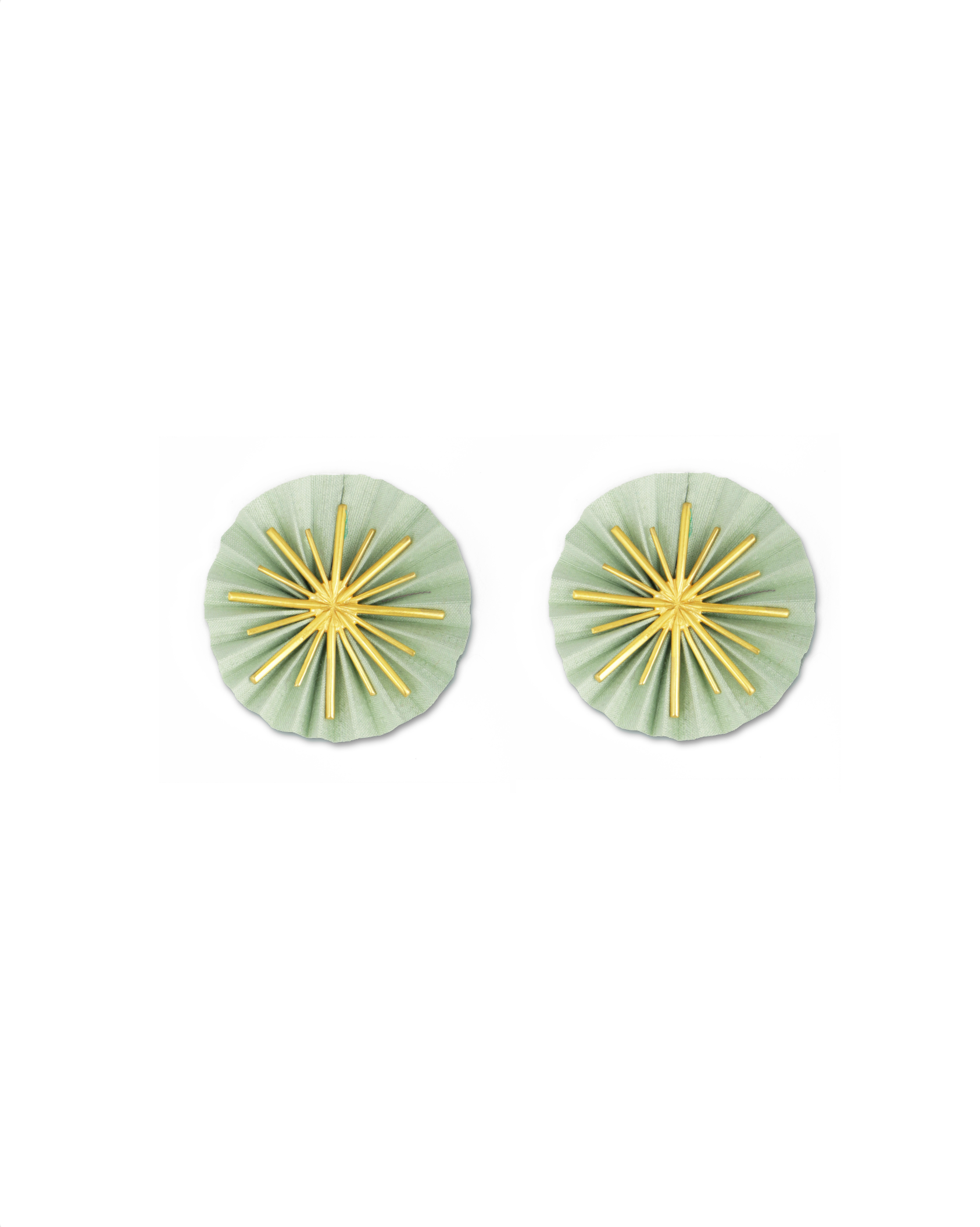 Star Earrings | Pistachio