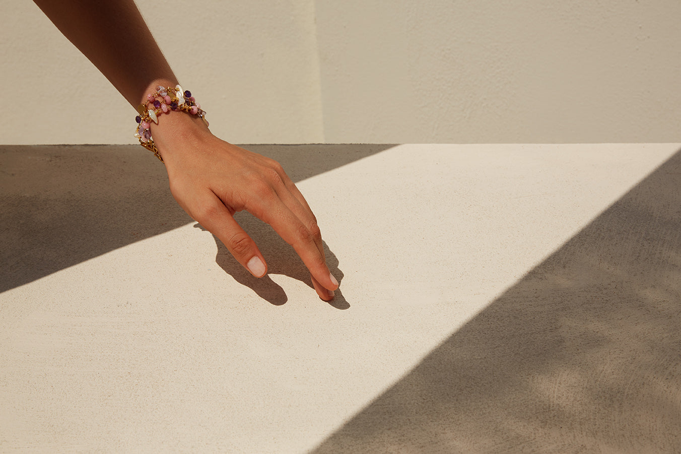 Pink Twisted Bracelet