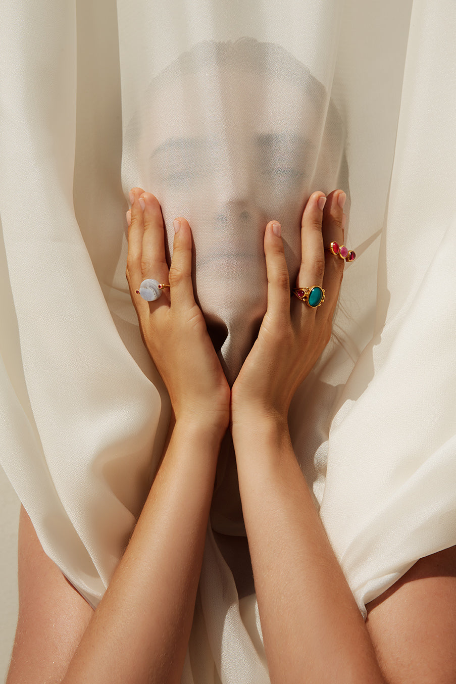 Chalcedony Seal Ring